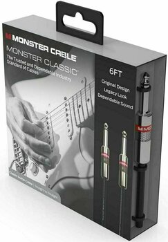 Câble d'instrument Monster Cable CLAS-I-6WW-U 1,8 m Droit - Droit Câble d'instrument - 9