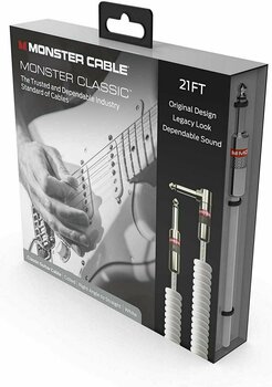 Nástrojový kabel Monster Cable CLAS-I-21ACWHWW-U 3,6 m Rovný - Lomený Nástrojový kabel - 3
