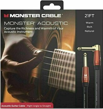 Câble d'instrument Monster Cable MACST2-21AWW-U 6,4 m Droit - Angle Câble d'instrument - 2