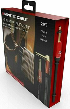 Câble d'instrument Monster Cable MACST2-21AWW-U 6,4 m Droit - Angle Câble d'instrument - 3