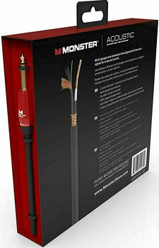 Câble d'instrument Monster Cable MACST2-21AWW-U 6,4 m Droit - Angle Câble d'instrument - 5