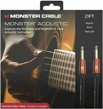 Câble d'instrument Monster Cable MACST2-21WW-U 6,4 m Droit - Droit Câble d'instrument - 6