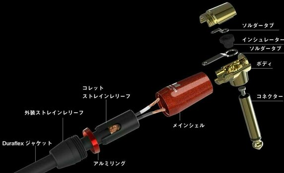 Kabel instrumentalny Monster Cable MBASS2-12AWW-U 3,6 m Prosty - Kątowy Kabel instrumentalny - 3