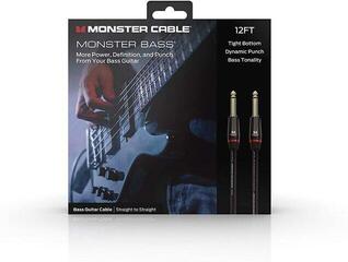 Nástrojový kabel Monster Cable Prolink Bass 12FT Instrument Cable 3,6 m Rovný - Rovný Nástrojový kabel - 1