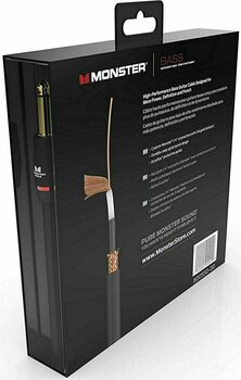 Nástrojový kábel Monster Cable Prolink Bass 21FT Instrument Cable Čierna 6,4 m Rovný - Rovný - 5