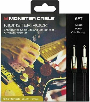 Câble d'instrument Monster Cable MROCK2-6WW-U 1,8 m Droit - Droit Câble d'instrument - 2