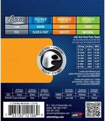E-guitar strings Elixir Nanoweb 12106 Medium 7-String E-guitar strings - 2