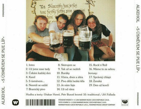 CD muzica Alkehol - S úsměvem se pije líp (CD) - 3