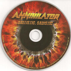 Hudobné CD Annihilator - Ballistic, Sadistic (CD) - 2