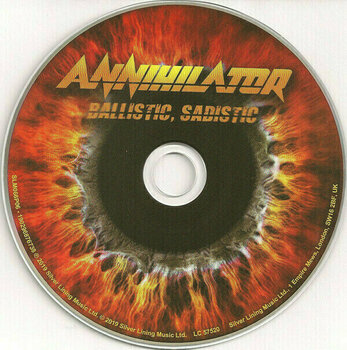 Hudební CD Annihilator - Ballistic, Sadistic (CD) - 3