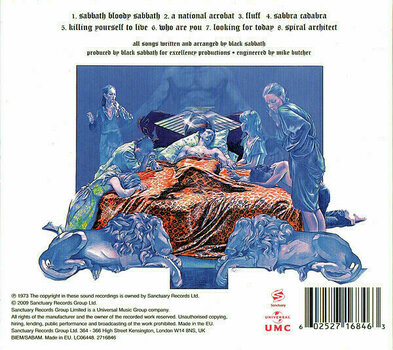 Hudobné CD Black Sabbath - Sabbath Bloody Sabbath (CD) - 23