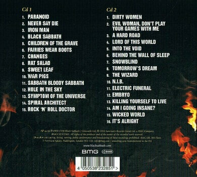Muzyczne CD Black Sabbath - The Ultimate Collection (2 CD) - 12