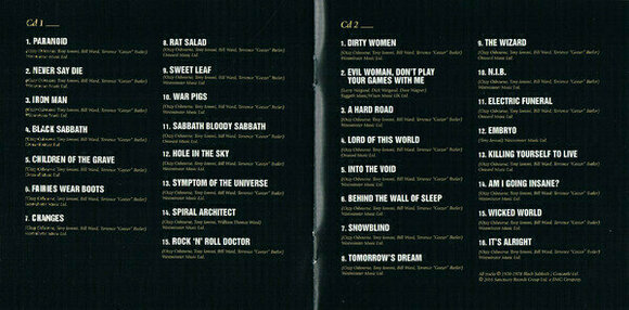 Glazbene CD Black Sabbath - The Ultimate Collection (2 CD) - 9