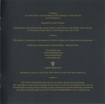 Glazbene CD Coldplay - Ghost Stories (CD) - 8