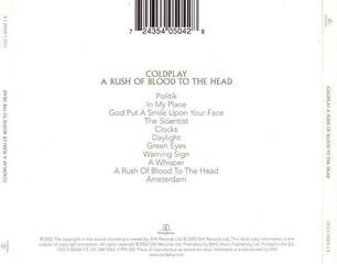 Musiikki-CD Coldplay - A Rush Of Blood To The Head (CD) - 1