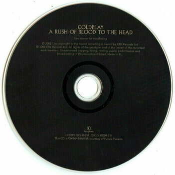 Music CD Coldplay - A Rush Of Blood To The Head (CD) - 3