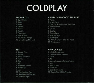 CD musique Coldplay - 4CD Catalogue Set (4 CD) - 3