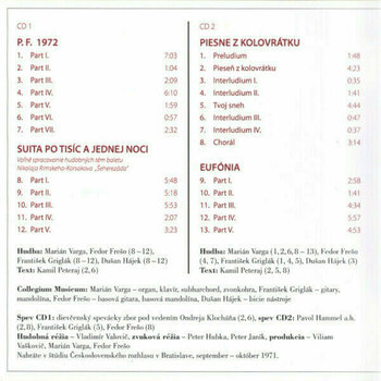 Muziek CD Collegium Musicum - Konvergencie (2 CD) - 12
