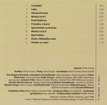 Zenei CD Dežo Ursíny - Modrý vrch (CD) - 11