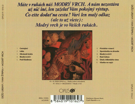 CD диск Dežo Ursíny - Modrý vrch (CD) - 10