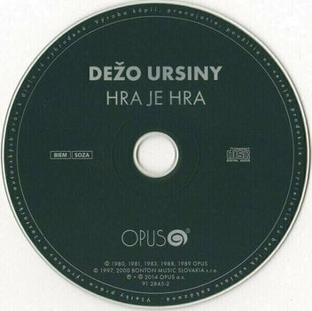 CD musique Dežo Ursíny - Do tla – Hra je hra (11, 12) (2 CD) - 8