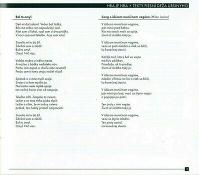 CD musique Dežo Ursíny - Do tla – Hra je hra (11, 12) (2 CD) - 25