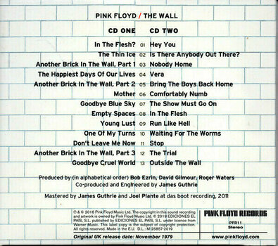 Musiikki-CD Pink Floyd - The Wall (2011) (2 CD) - 31