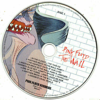Music CD Pink Floyd - The Wall (2011) (2 CD) - 2