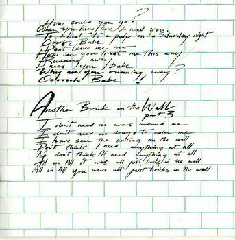 Glasbene CD Pink Floyd - The Wall (2011) (2 CD) - 16