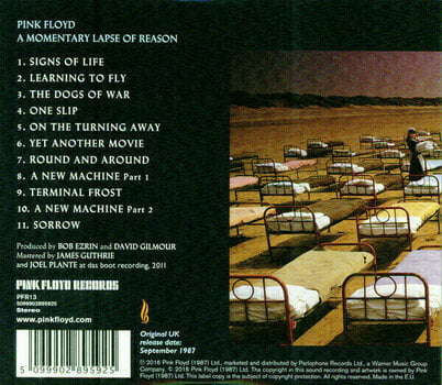 Muzyczne CD Pink Floyd - A Momentary Lapse Of Reason (2011) (CD) - 2