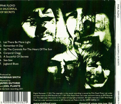 Glasbene CD Pink Floyd - A Saucerful Of Secrets (2011) (CD) - 17