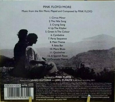 Zenei CD Pink Floyd - More (2011) (CD) - 2