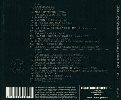Muziek CD Pink Floyd - The Early Years - Cre/Ation (2 CD) - 3