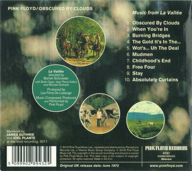 CD диск Pink Floyd - Obscured By Clouds (2011) (CD) - 2