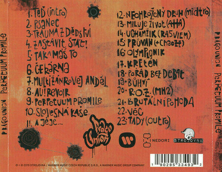 CD диск Prago Union - Perpetuum Promile (CD) - 11