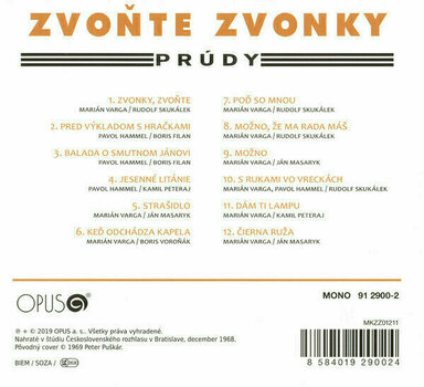 CD диск Prúdy - Zvoňte, Zvonky (Remastered) (CD) - 25