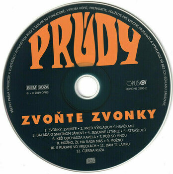 Music CD Prúdy - Zvoňte, Zvonky (Remastered) (CD) - 2