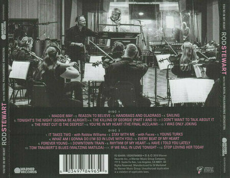 CD musique Rod Stewart - You're In My Heart: Rod Stewart With The Royal Philharmonic Orchestra (2 CD) - 11
