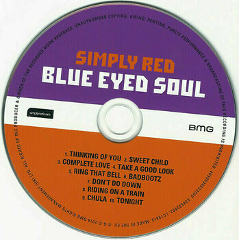 Musik-CD Simply Red - Blue Eyed Soul (CD) - 2