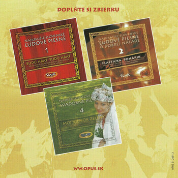 Music CD SĽUK - Spievanky, Spievanky (6) (CD) - 3