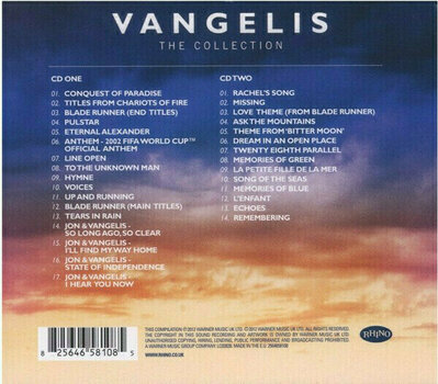 Music CD Vangelis - The Collection (2 CD) - 2