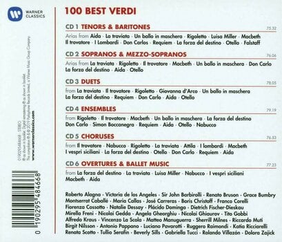 CD musique Various Artists - 100 Best Verdi (6 CD) - 2