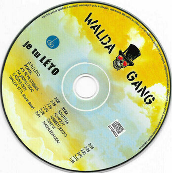 CD musique Walda Gang - Je tu Léto (CD) - 2