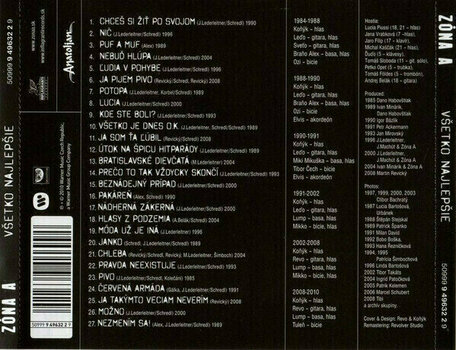 CD de música Zóna A - Všetko najlepšie! (CD) - 2
