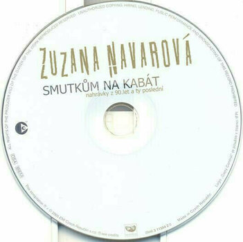 Music CD Zuzana Navarová - Smutkům na kabát (CD) - 2