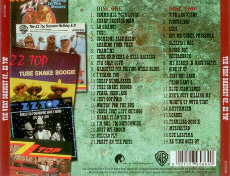 Zenei CD ZZ Top - The Very Baddest Of (2 CD) - 4