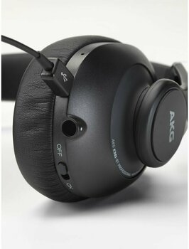 Wireless On-ear headphones AKG K361-BT Black - 11