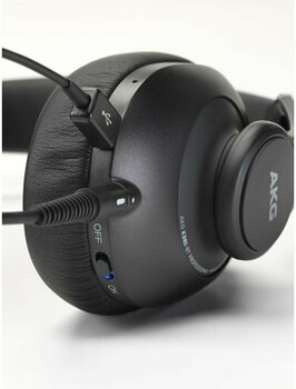Trådløse on-ear hovedtelefoner AKG K361-BT Black - 12