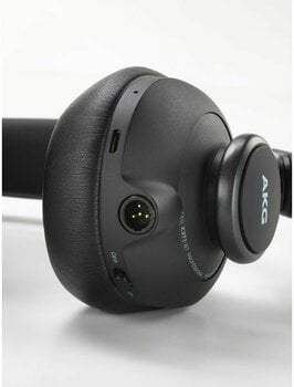 Wireless On-ear headphones AKG K371-BT Black - 11