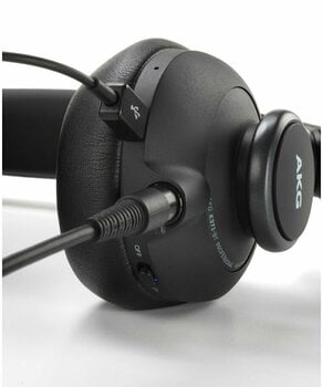 Bezdrátová sluchátka na uši AKG K371-BT Black - 12